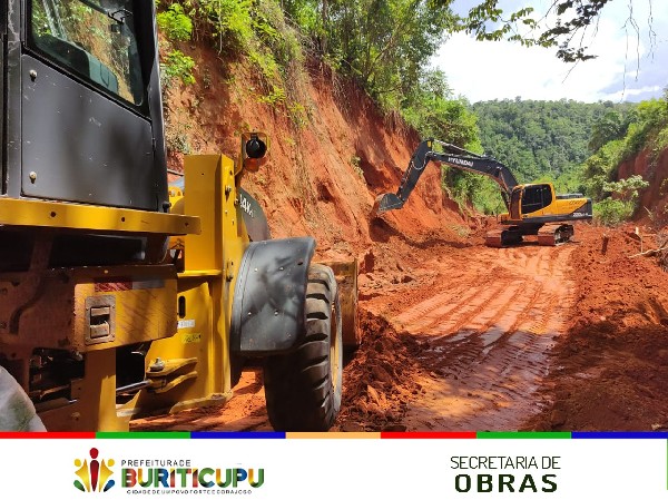 Secretaria de Obras segue empenhada na recuperação do trecho da Ladeira das Lagoas